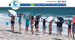 Desktop Screenshot of njsurfschool.com